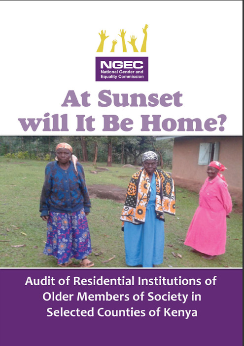 AUDIT OF RESIDENTIAL HOMES FOR OLDER PERSONS IN KENYA