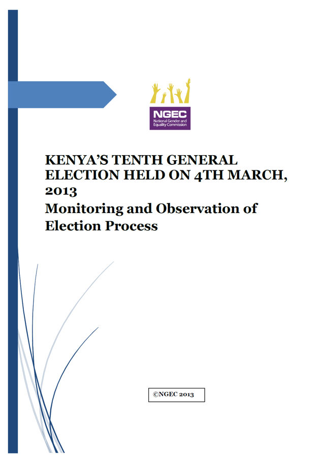 10TH GENERAL ELECTION OBSERVATION REPORT 