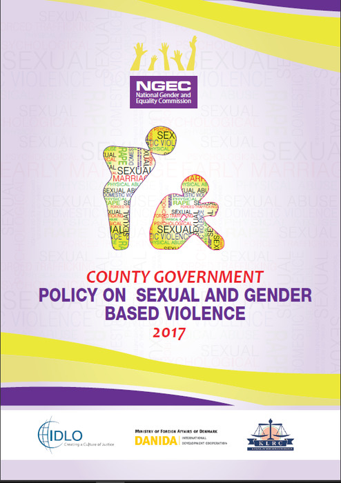 NGEC MODEL POLICY ON GBV FOR COUNTY GOVTS