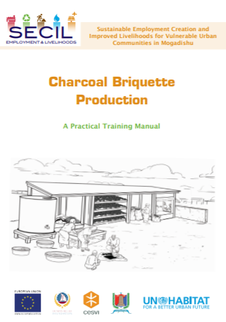 CHARCOAL BRIQUETTE PRODUCTION-PRACTICAL MANUAL BY SECIL