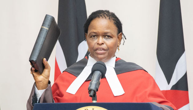 APPOINTMENT OF HON. MARTHA KOOME AS CHIEF JUSTICE OF THE REPUBLIC OF KENYA 