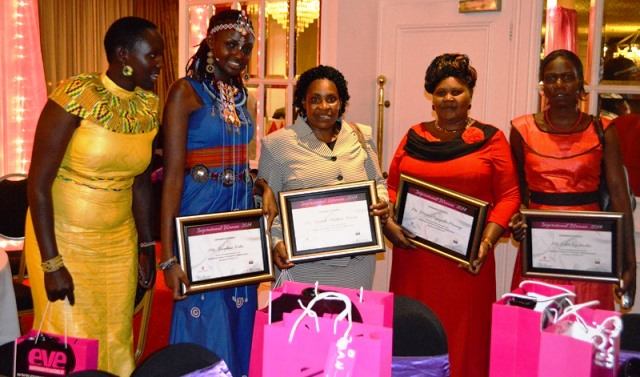 Pomp and colour at inaugural Inspirational Women of the Year awards 2014