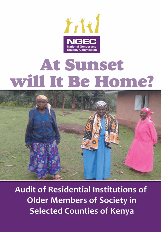 Audit on Residential Institutions for Older Members of Society in Kenya