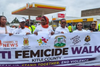 Kitui Walk Takes AntiFemicide Message to the Community
