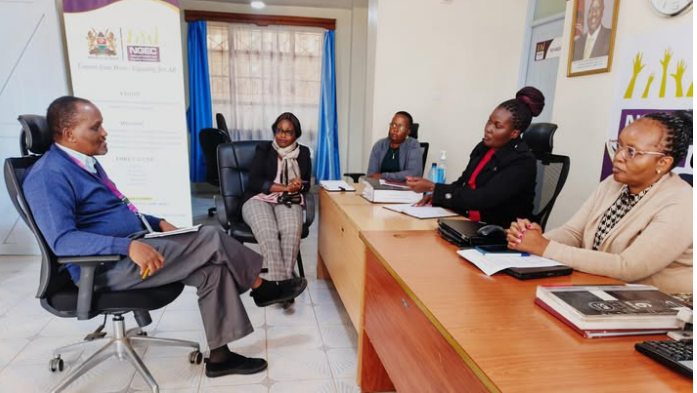 A FIRST DESK IN PUBLIC SERVICE: KITUI OFFICE RECEIVES NEW INTERN