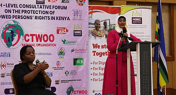 Widows Expose Injustice, Demand National Policy