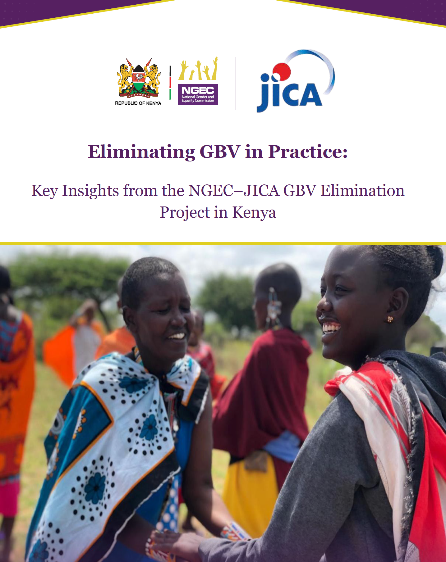 Eliminating GBV in Practice:Key Insights from the NGEC–JICA GBV Elimination Project in Kenya