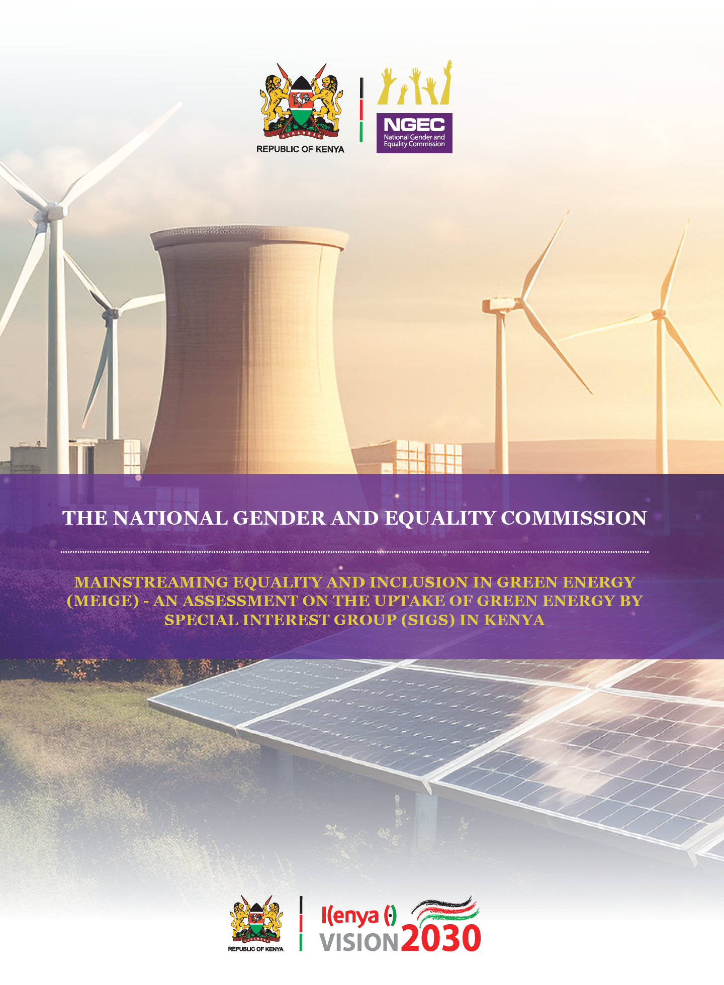 AN ASSESSMENT ON THE UPTAKE OF GREEN ENERGY BY SPECIAL INTEREST GROUP IN KENYA